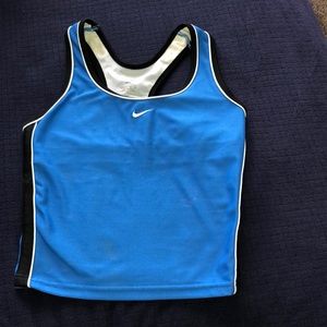 Blue Nike Sports Top